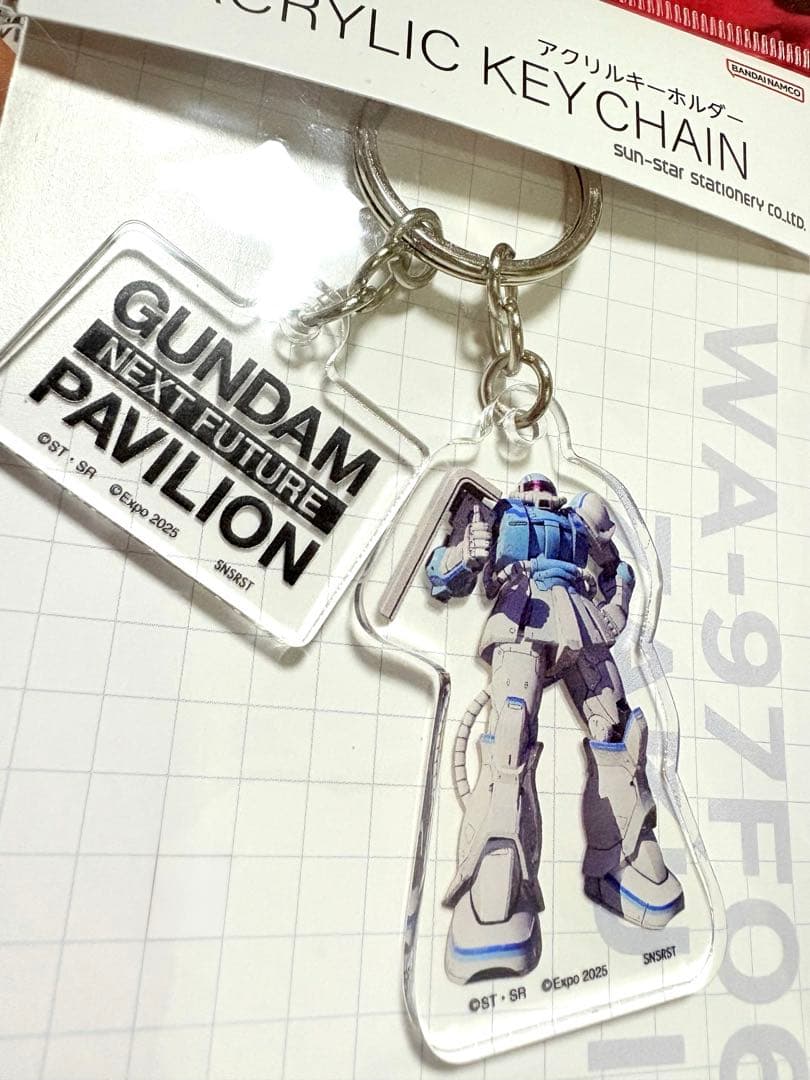 レア新品✨ガンダム パビリオン✨アクリル キーホルダー 計４点set❣️販売終了品