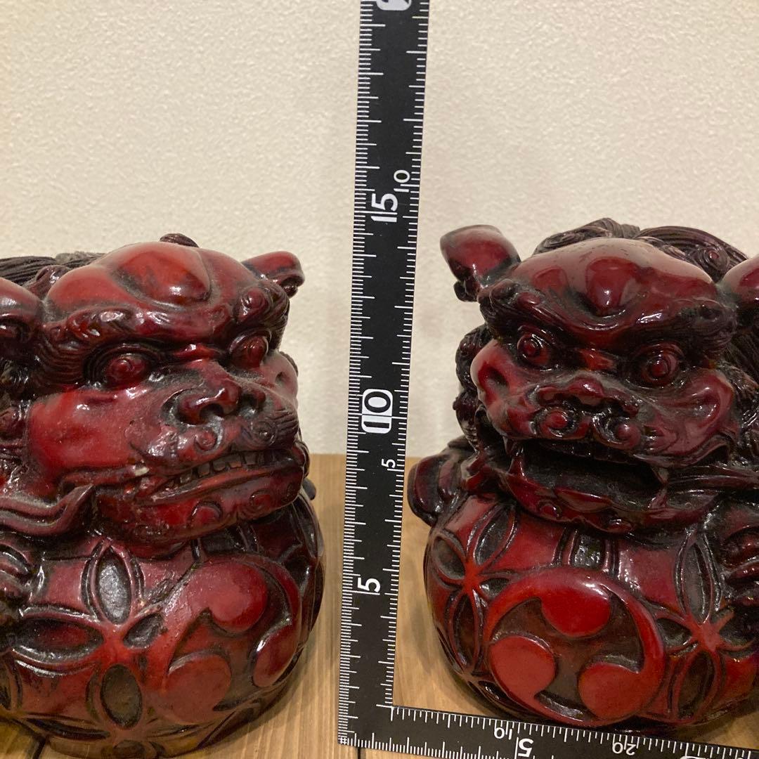 シーサー　狛犬 縁起物 置物 魔除け