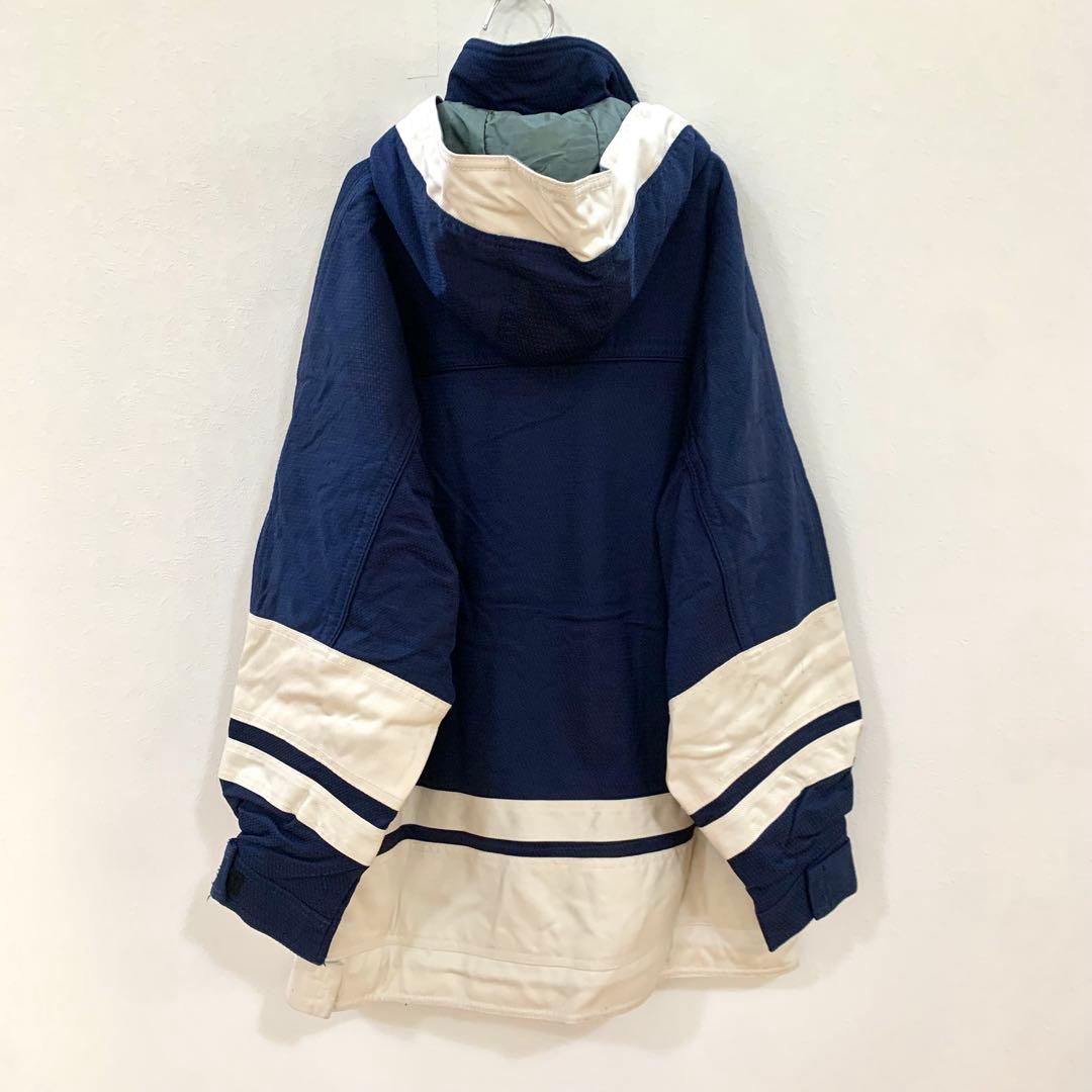 【ellesse】スキーウェア上下セット ネイビー×ホワイト 160cm