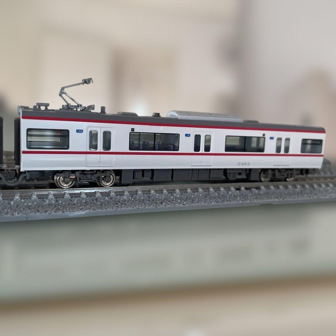 グリーンマックス名鉄1700系1703編成床下グレー3100系新塗装3107編成
