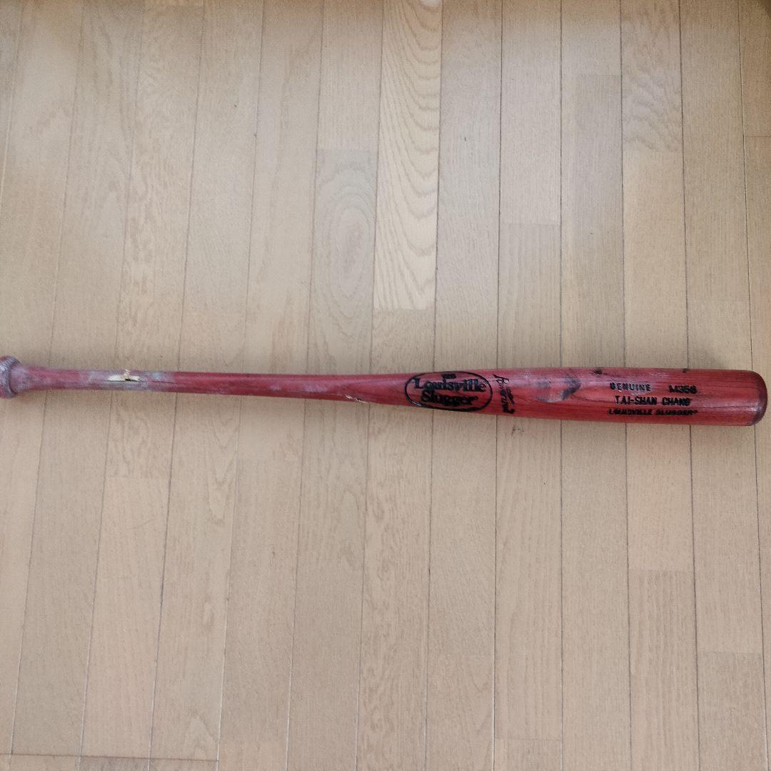 ミスター台湾プロ野球 張泰山 実使用バット