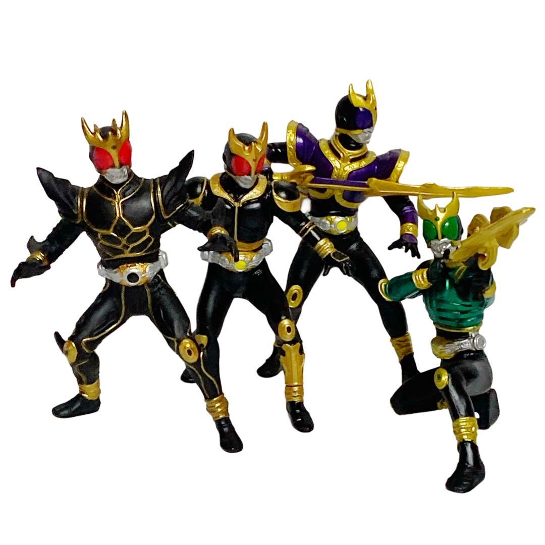 『仮面ライダークウガ』HGレジェンドライダー他 新旧ガシャポン12体（開封美品）