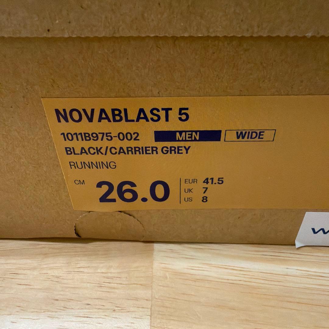 スパイク・シューズ ASICS NOVABLAST 5 WIDE 26cm