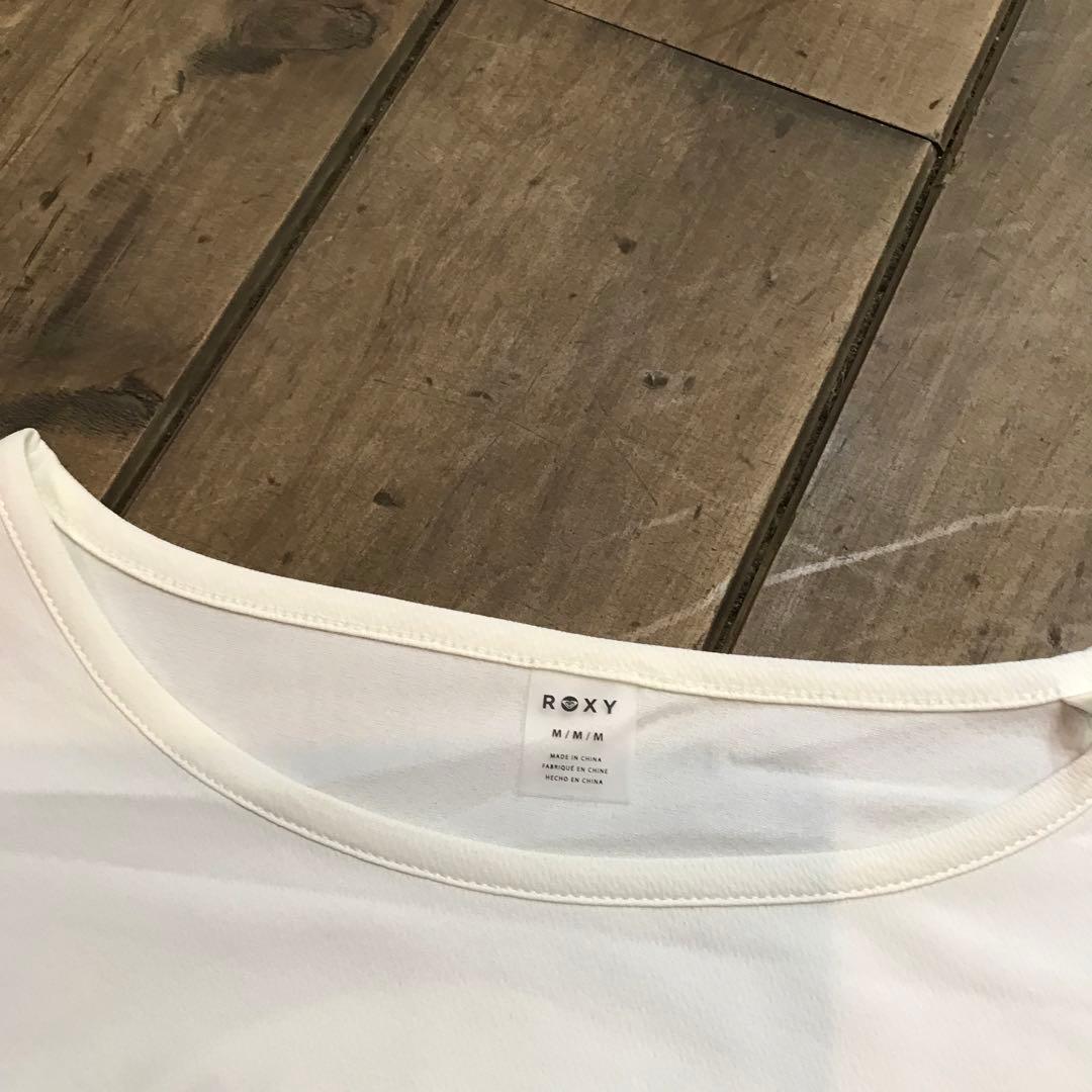 ROXY フラワーグラフィック Tシャツ Mラッシュガード