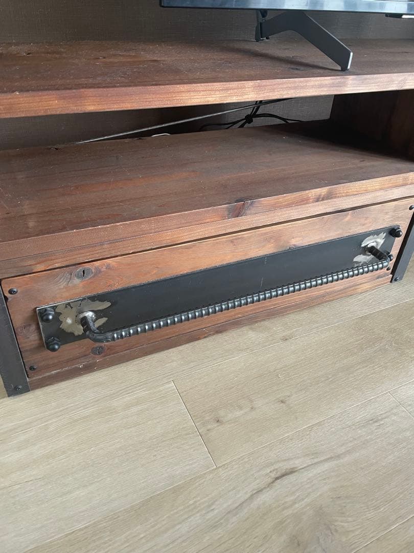 アンティークデザイン テレビ台 （幅150cm×奥行30cm×高さ41cm）