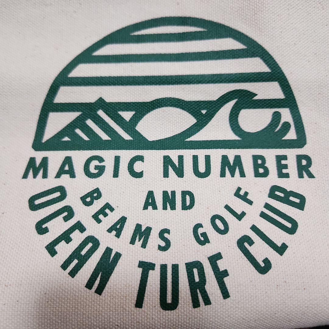 MAGIC NUMBER × BEAMS GOLF 帆布/キャリーバック