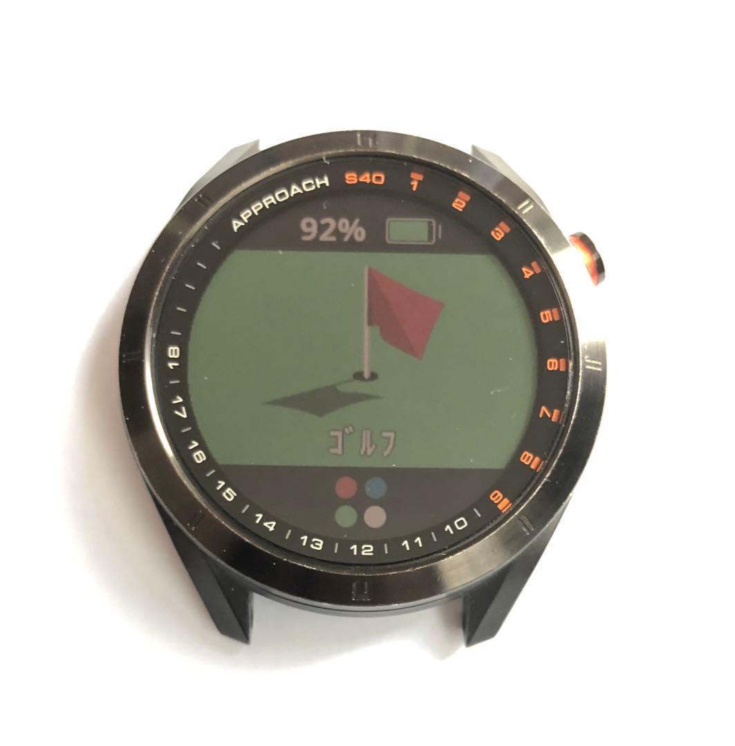 ラウンド用品・アクセサリー GARMIN Approach S40 Black