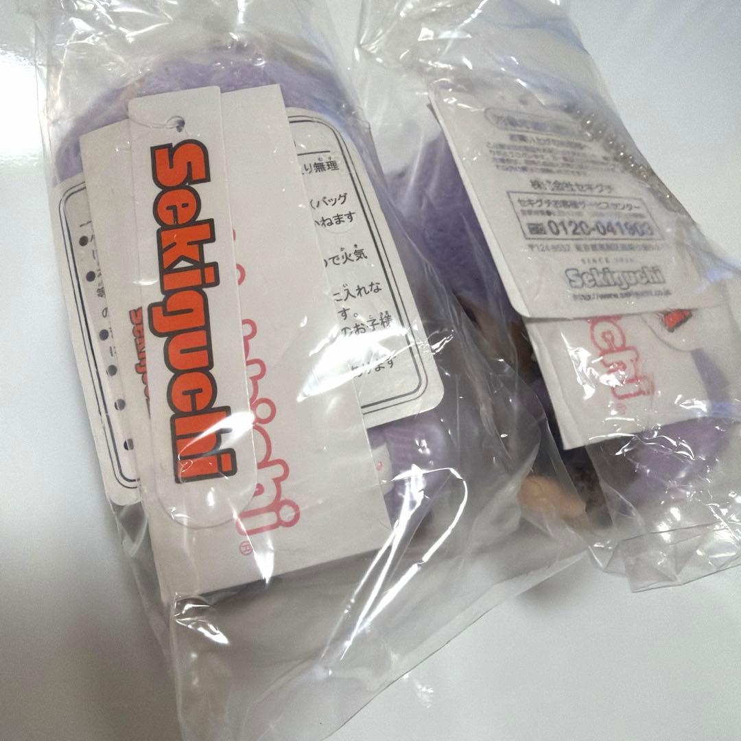 あにまるベビチッチ♡SS顔でかキーチェーン　ねこ 2点