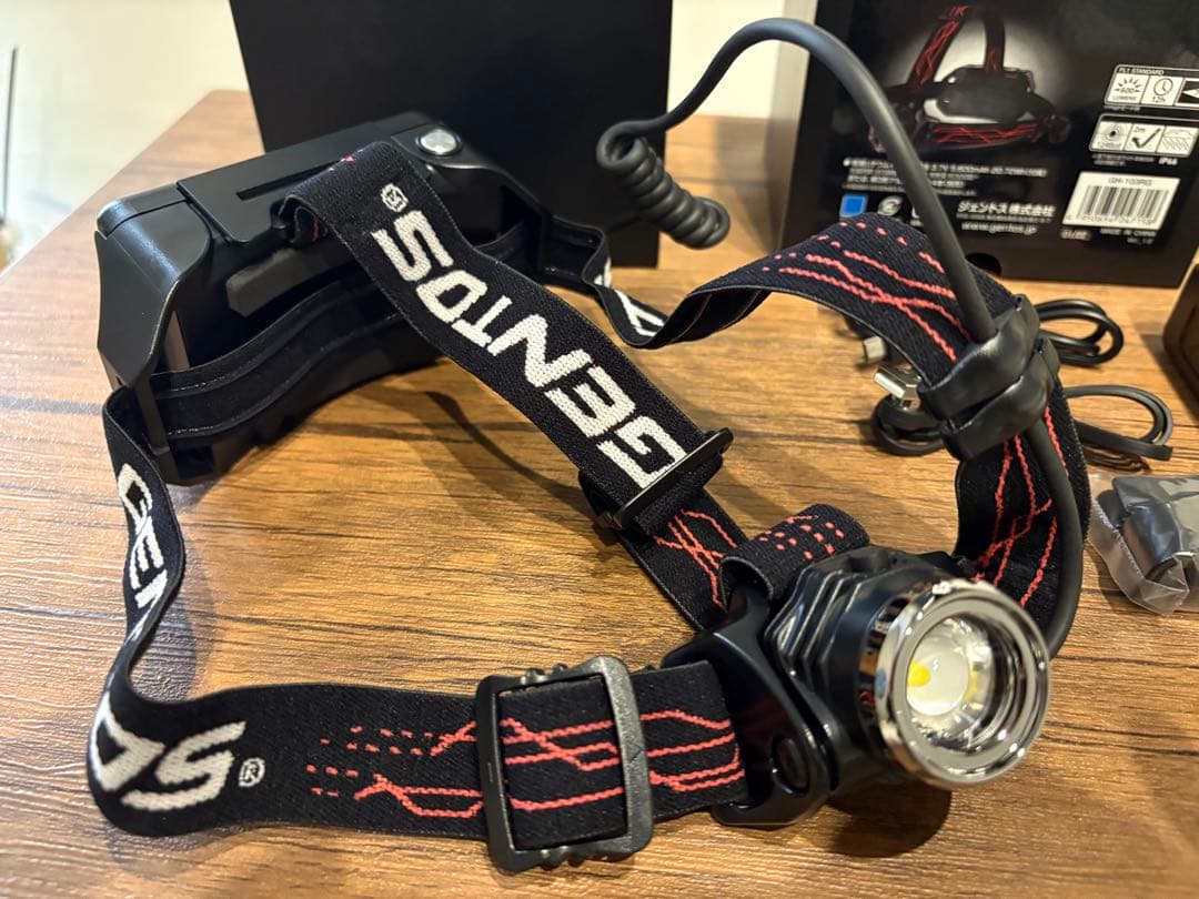 【新品】GENTOS GH-103RG LEDヘッドランプ