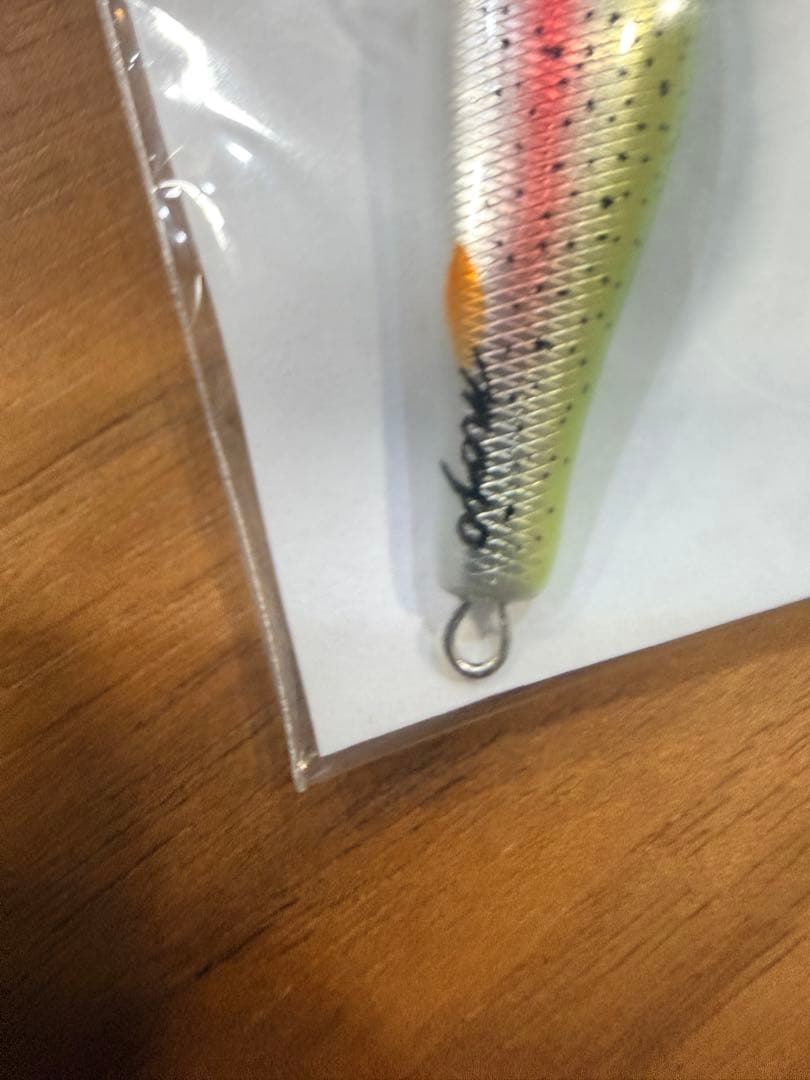 MOJOハンドメイドワークスバルサミノーレア品50HS5.1g 虹鱒カラー新品