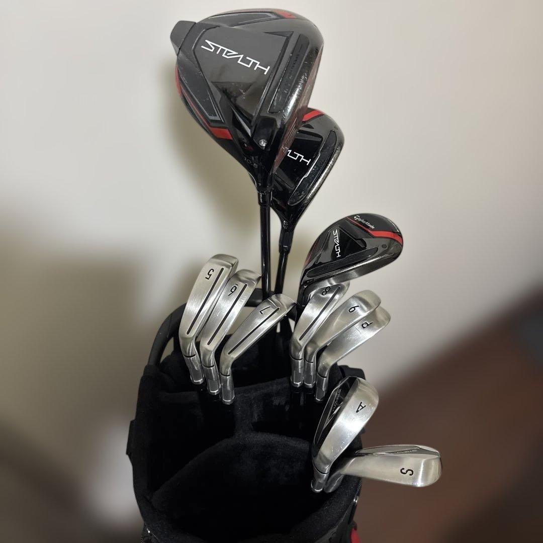 テーラーメイド　TaylorMade ステルス　セット　モデル統一　最安値