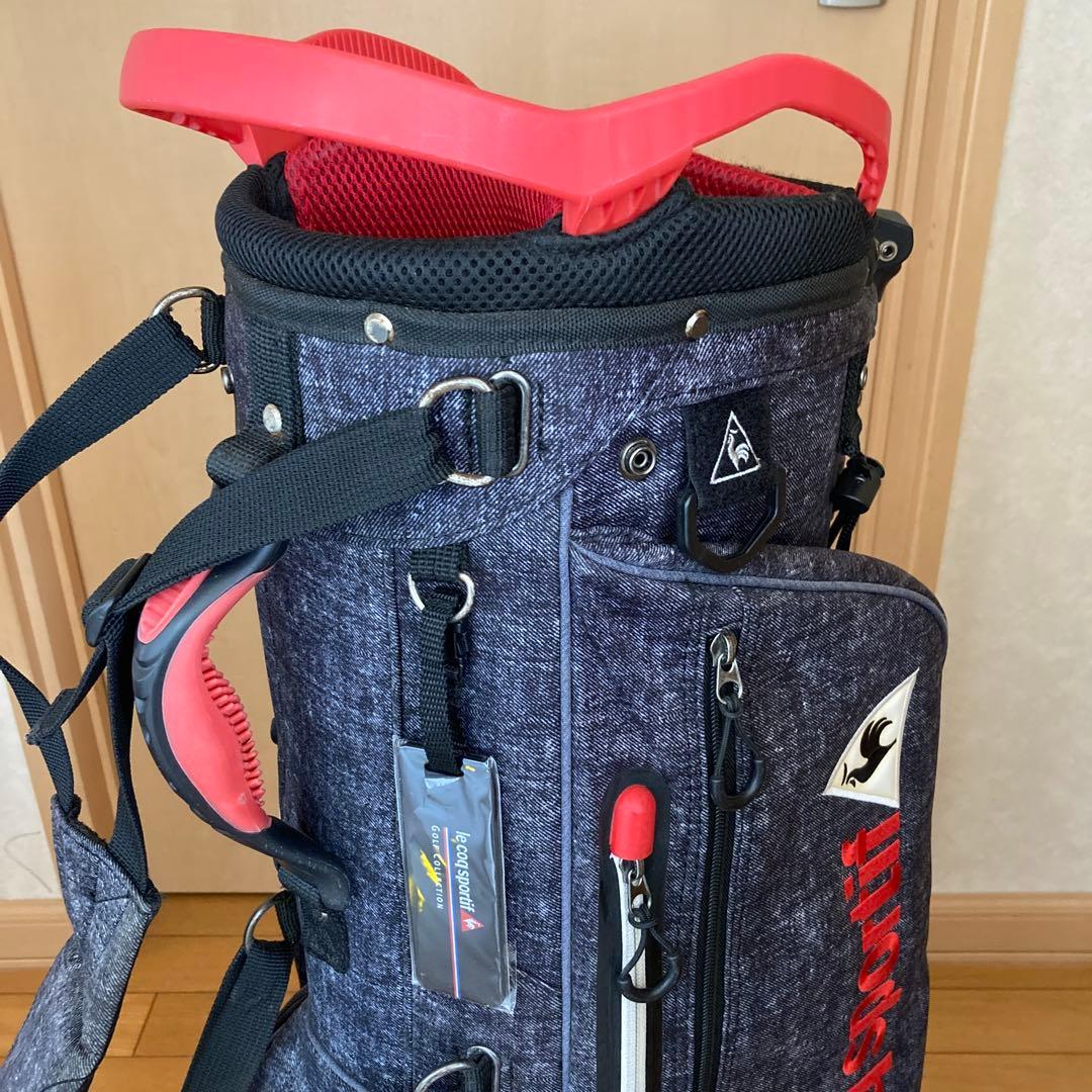 GDO限定品　ルコック キャディバッグ　デニム柄