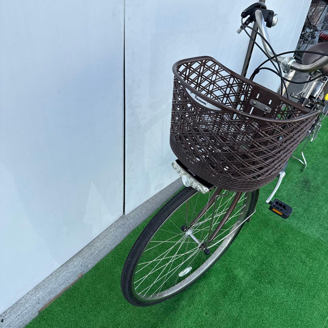 Panasonicパナソニック電動アシスト自転車26インチブラウン