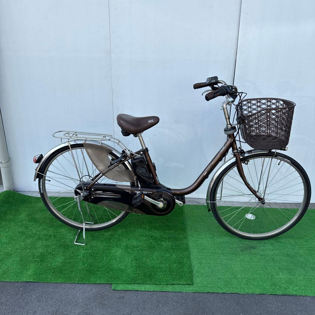 Panasonicパナソニック電動アシスト自転車26インチブラウン