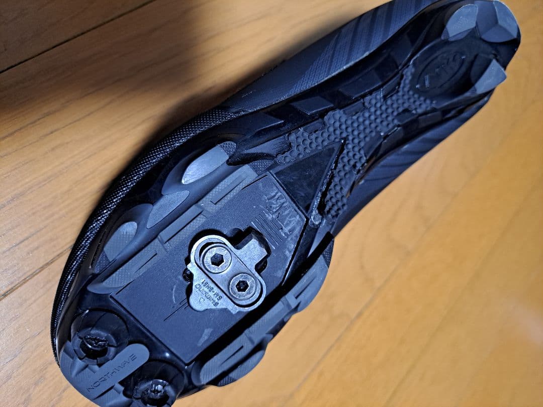 NW　ノースウェーブ 自転車用シューズ ブラック ダイヤル式　２５cm
