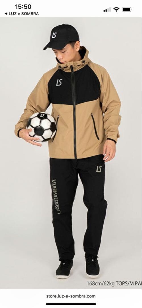 K【美品/LUZeSombra】STRETCH TAFTA JKT L