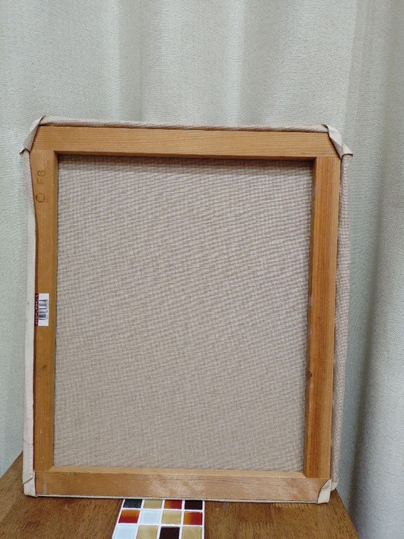 クラシック音楽より着想した女性像 油彩画 原画 F8 一点もの