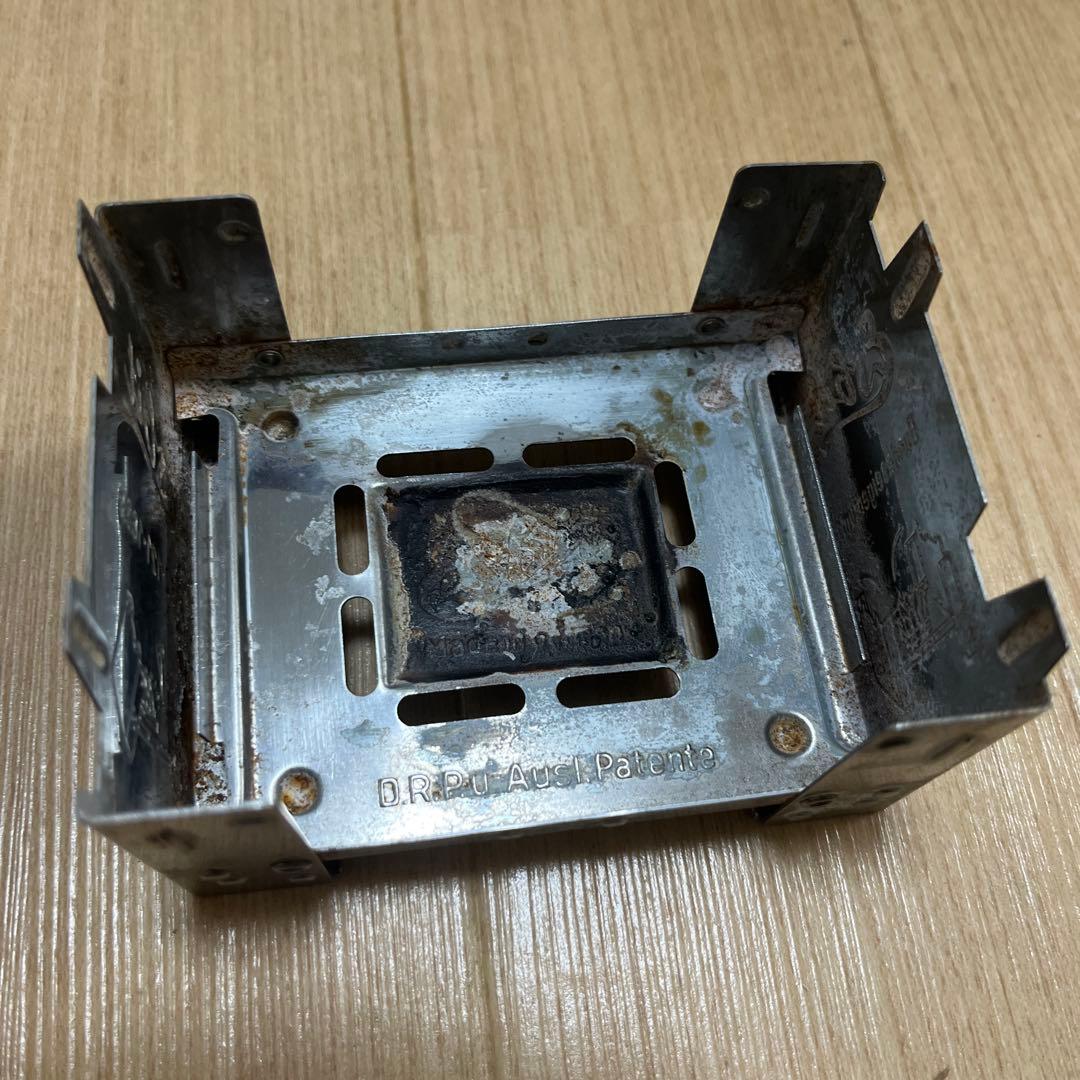 毛*ぼ様 希少タイプ別2個SET 1950年代ドイツ軍ポケットストーブ（筆記体）