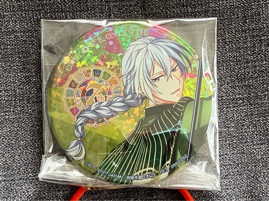 アイドリッシュセブン　アイナナ 7th ホログラム缶バッジ　百　千
