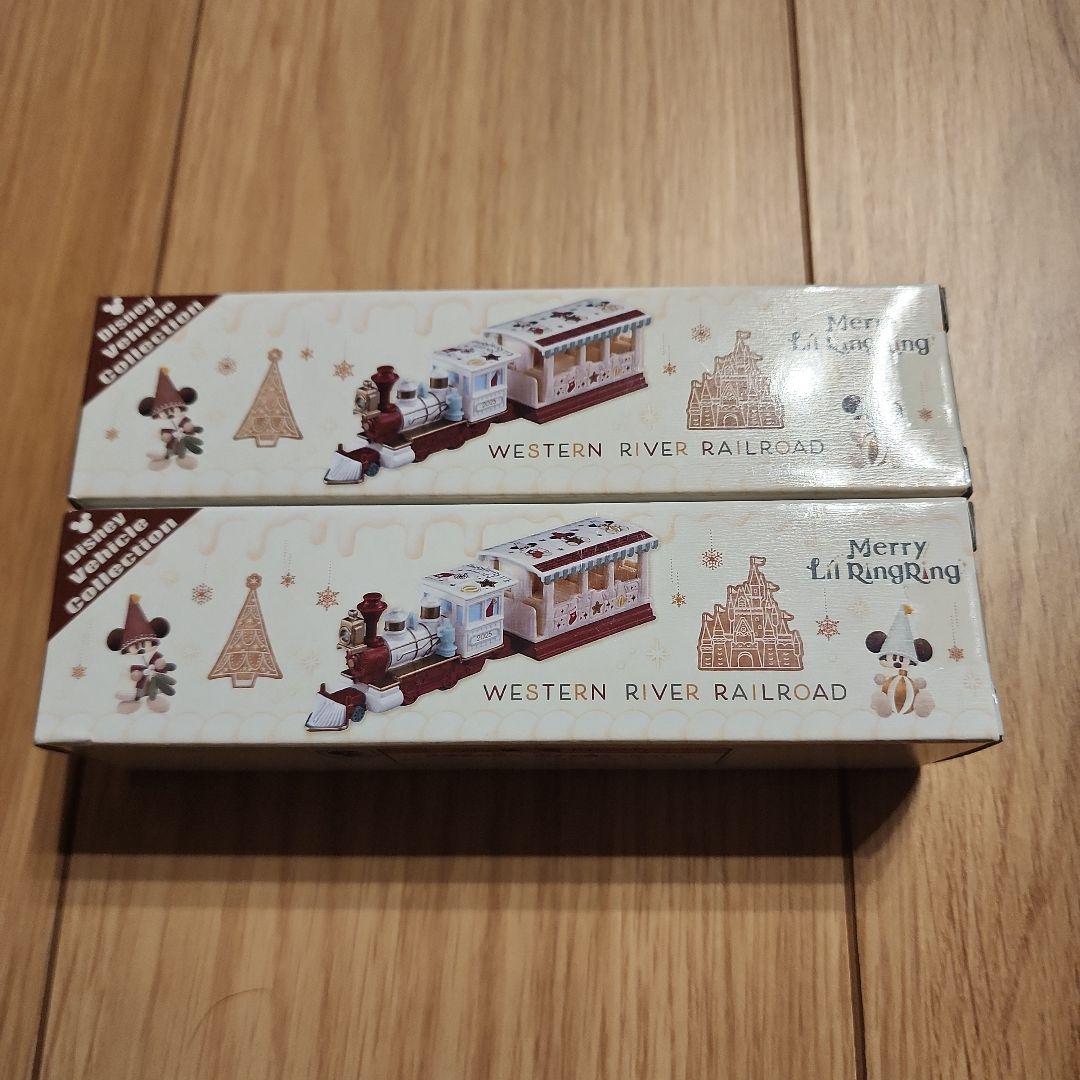 【新品未開封2個】ディズニーリゾート クリスマス 2025 リルリンリン トミカ