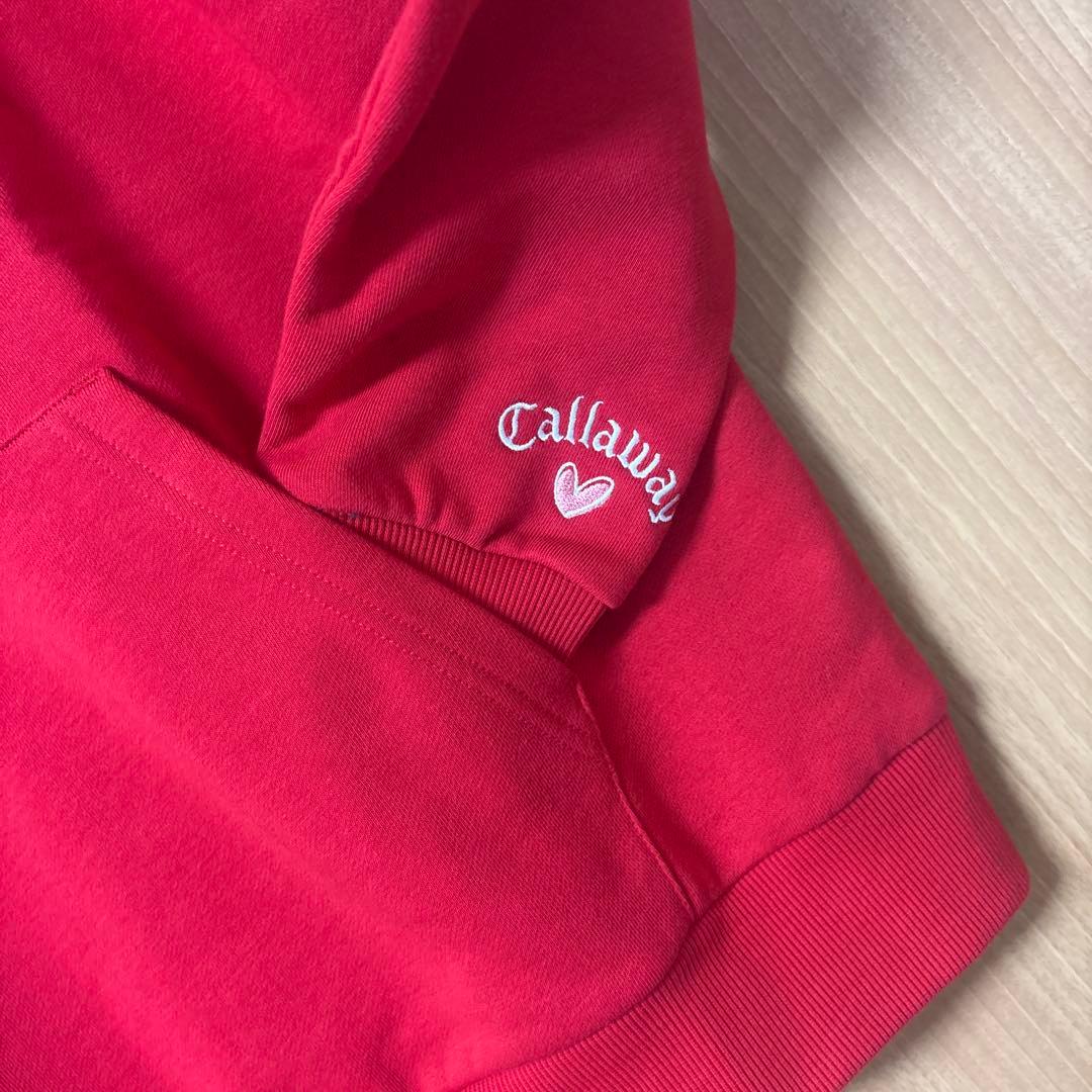 新品 ラブキャロウェイパーカーゴルフウェアcallaway フーディー M大きめ