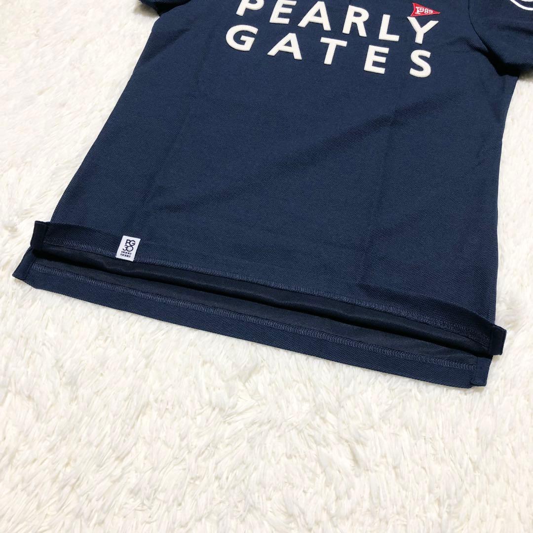 新品未使用タグ付き♪PEARLY GATES 30周年ポロシャツ ネイビー 0