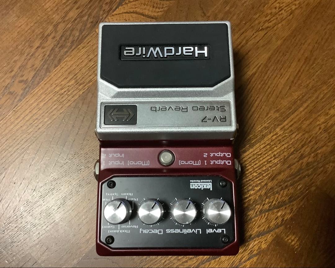 ギター Digitech HardWire RV-7 Stereo Reverb