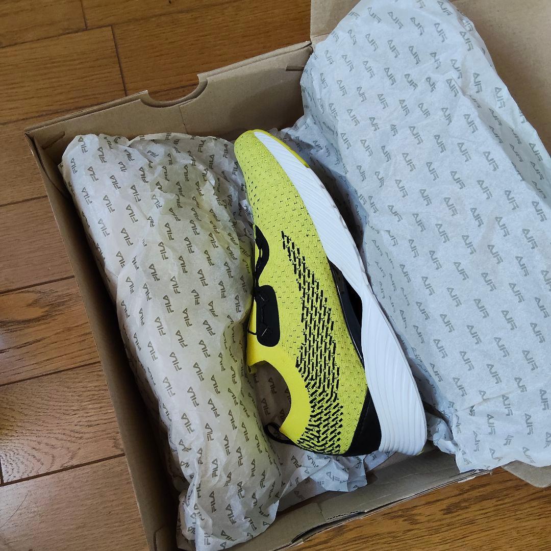 2セット FILA R3&R1 25.0 イエロー　ブラック　UNISEX