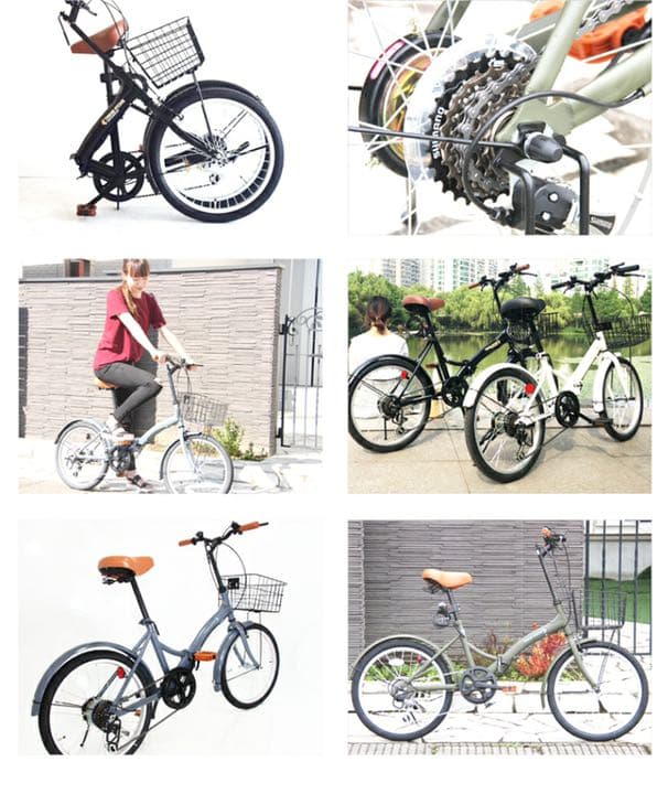 20インチ折りたたみ自転車 (送料込み)