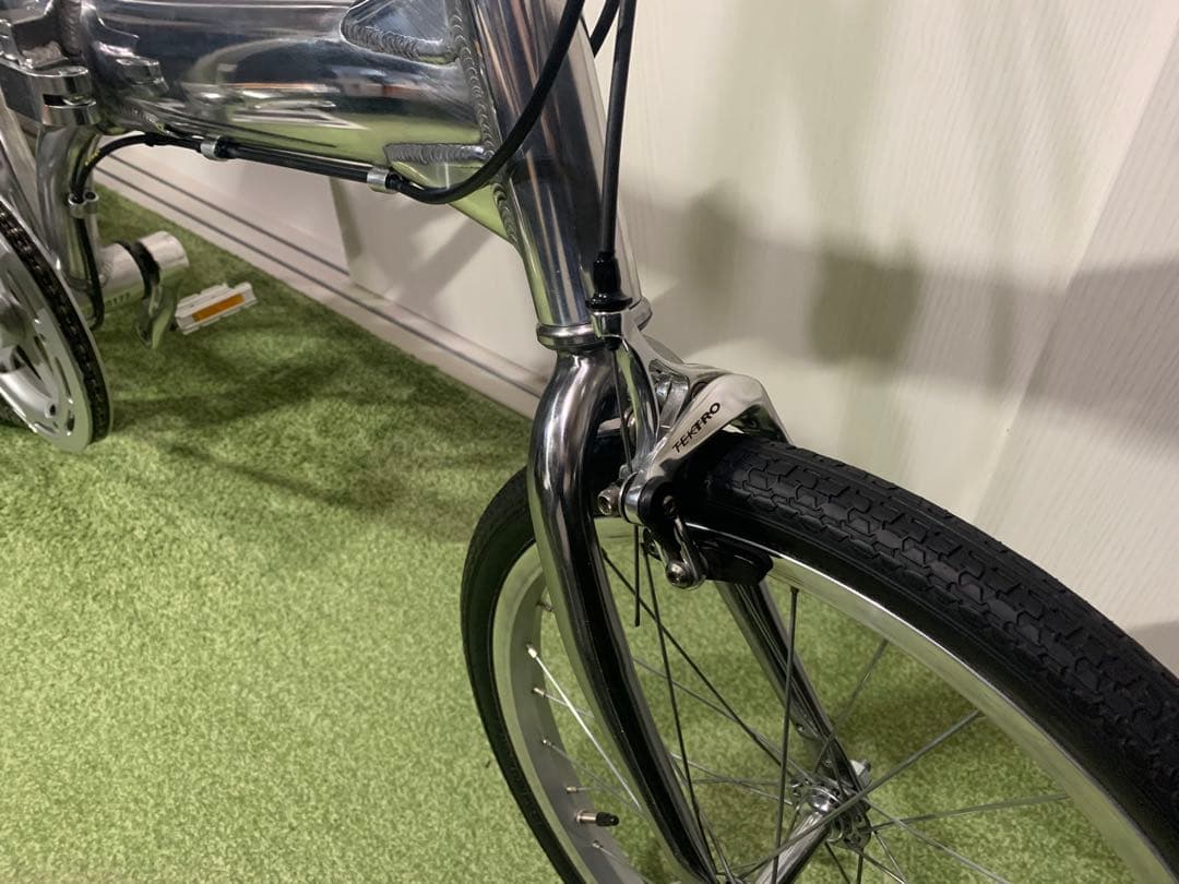 折りたたみ自転車★18インチ★7速★プチリメイク