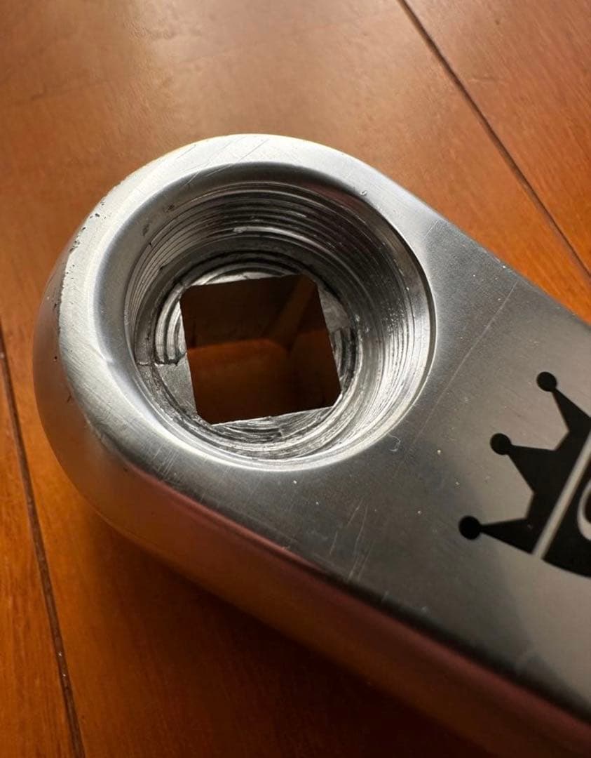 ピスト シングル用 クランク SUGINO RD4 チェーンリング付 165mm