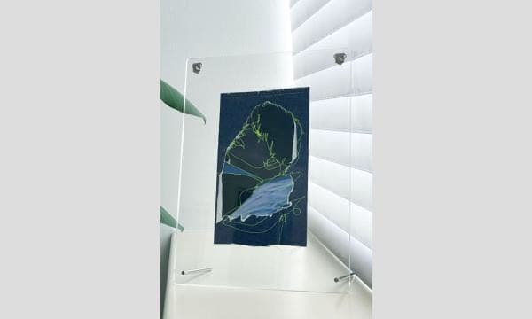 佐藤健 刺繍コラージュアート E Megumu Yamamoto 伊勢丹 新宿