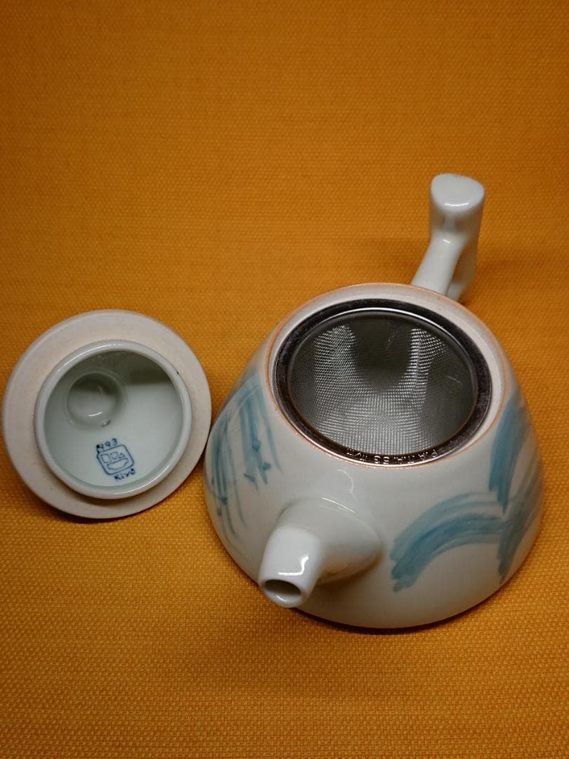 【美品】急須　茶器　陶器　オブジェ　置物　インテリア　工芸品　美術品　A2666