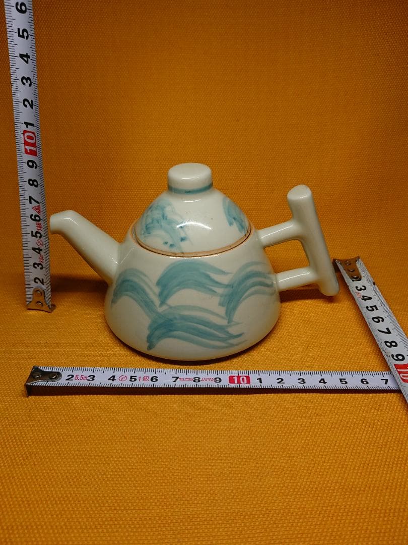 【美品】急須　茶器　陶器　オブジェ　置物　インテリア　工芸品　美術品　A2666