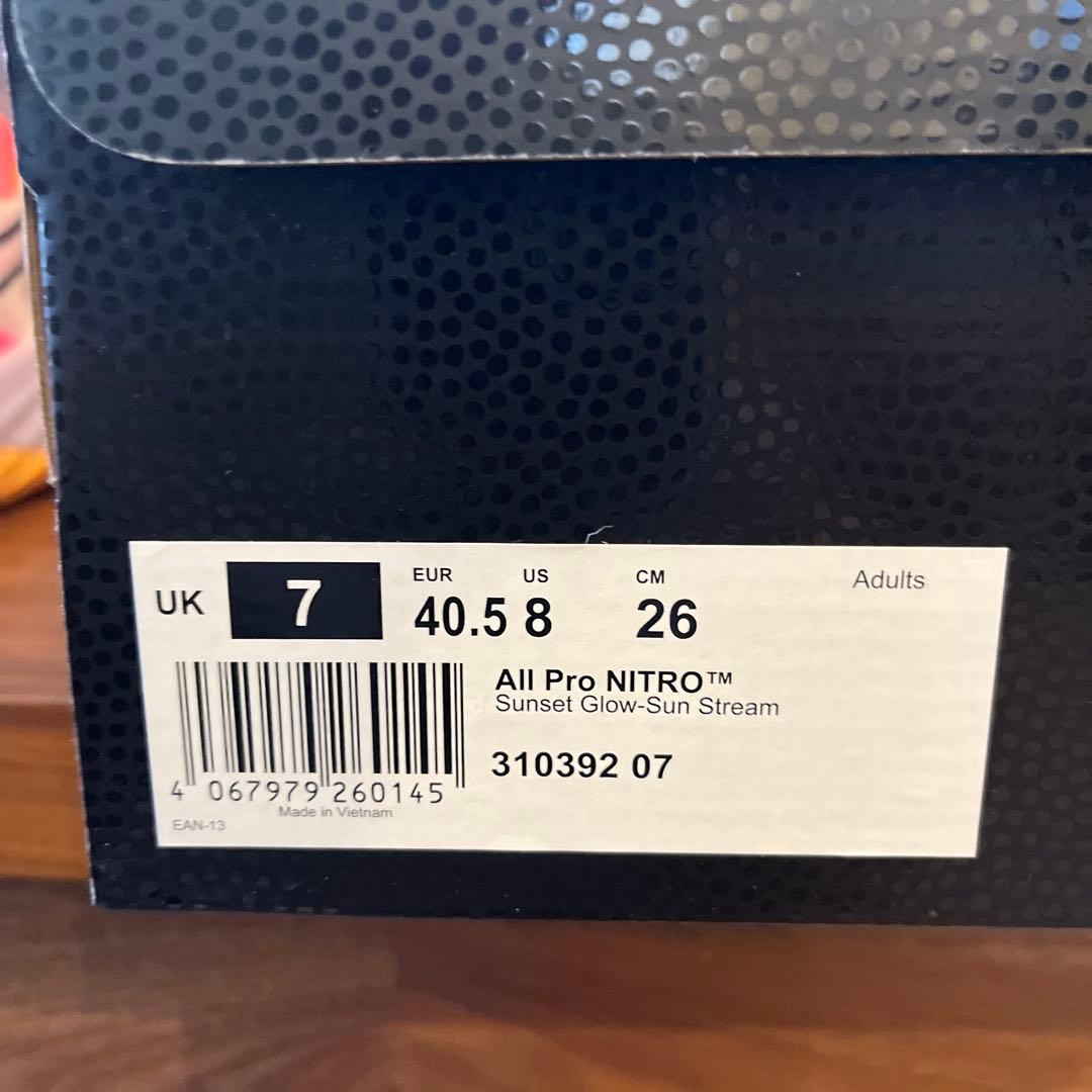 シューズ(男性用) PUMA ALL PRO NITRO SUNSET GROW ( 26cm)