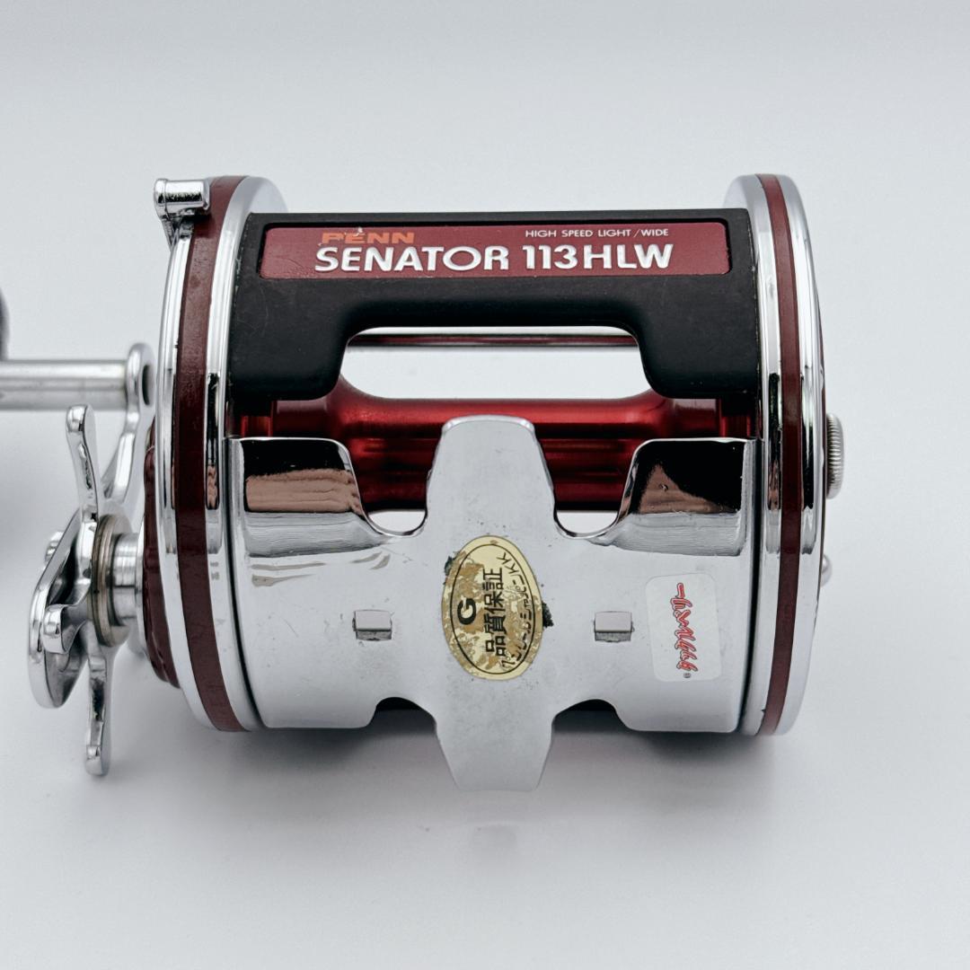 【極美品】PENN ペン SENATOR セネター 113HLW ベイトリール