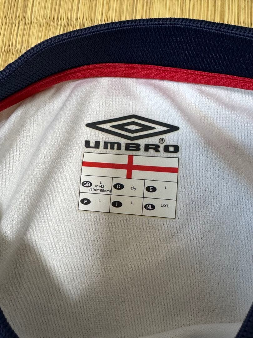UMBRO イングランド代表 シャツ L/XL