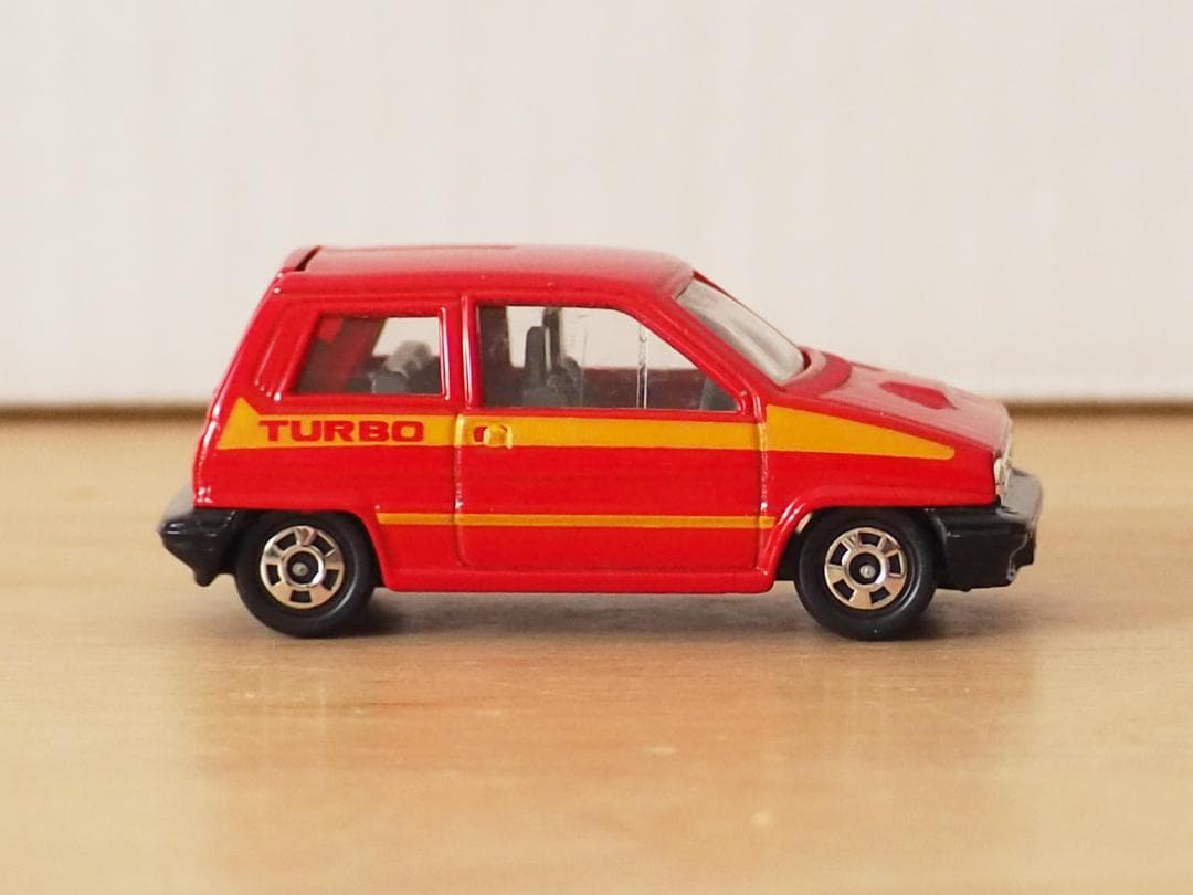 廃盤 日本製 トミカ★ホンダ シティターボ 黒箱 美品 ミニカー