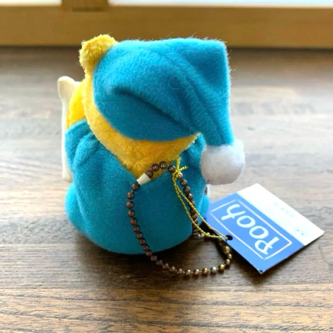 ディズニー プーさん オルゴール キーホルダー ぬいぐるみ レトロ　レア