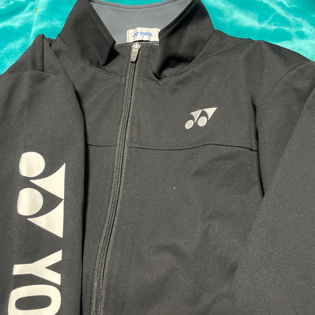YONEX ブラック ウォームアップウェア M