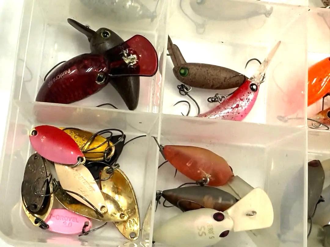 【⭐️引退❣️まとめ売り⭐️】②トラウト用ルアー等　大量73個　お値打ち‼️