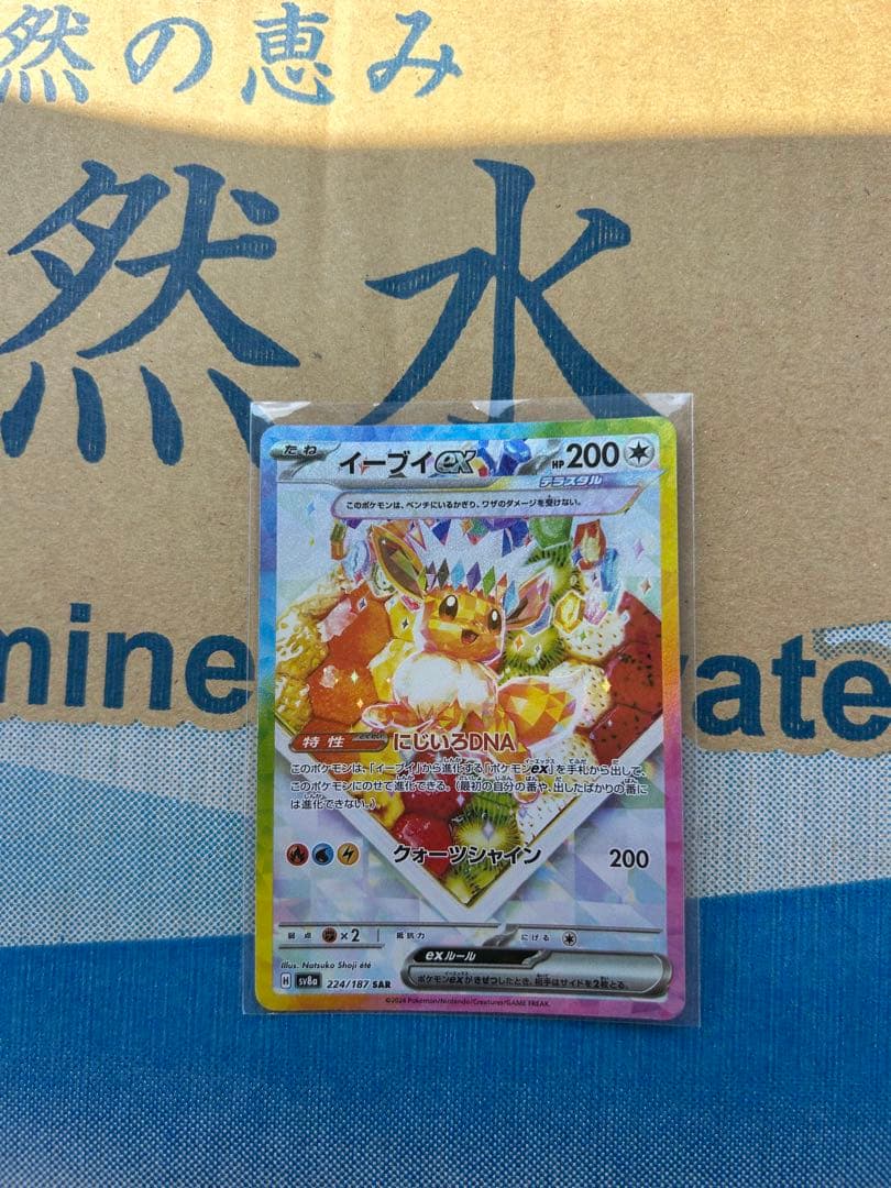 メガドリームEXピカチュウex SAR テラスタルフェスEX イーブイSAR