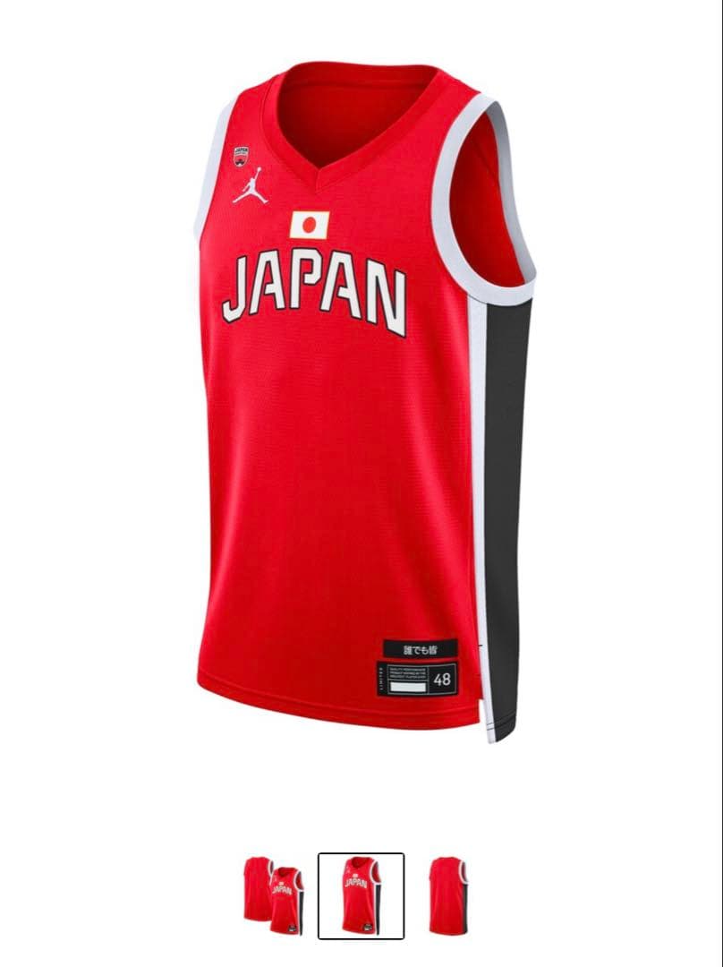 Jordan JBA公式 バスケ日本代表 レプリカユニフォーム サイズXXL