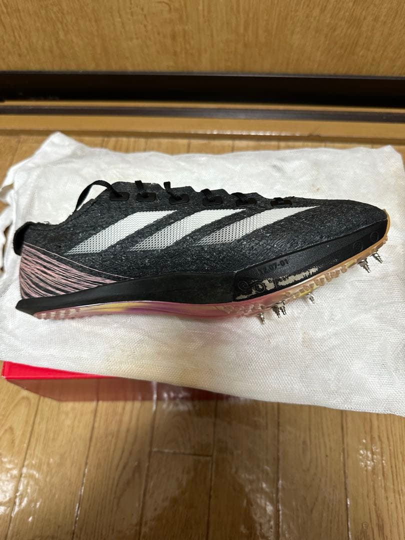 adizero prime sp3 ブラック　25.5