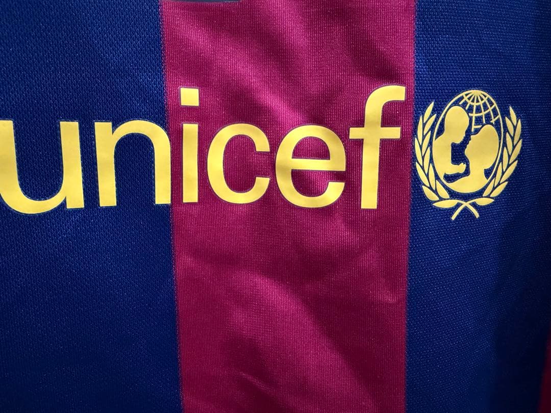 【メッシ#10】MESSI バルセロナ ユニフォーム 14/15 長袖Sサイズ