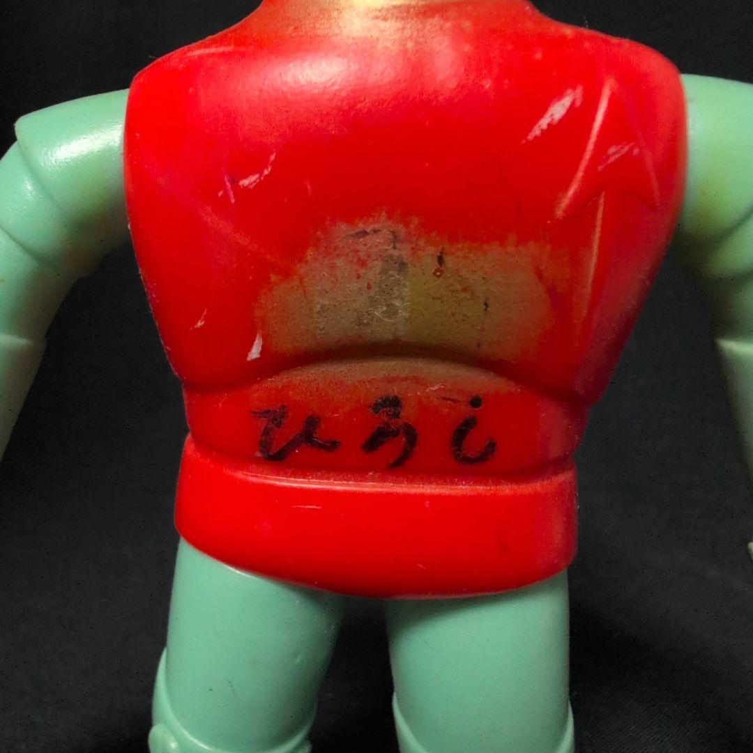 昭和レトロ　当時物　レッドバロン　ブラックマサイ　ソフビ　ジャンク品