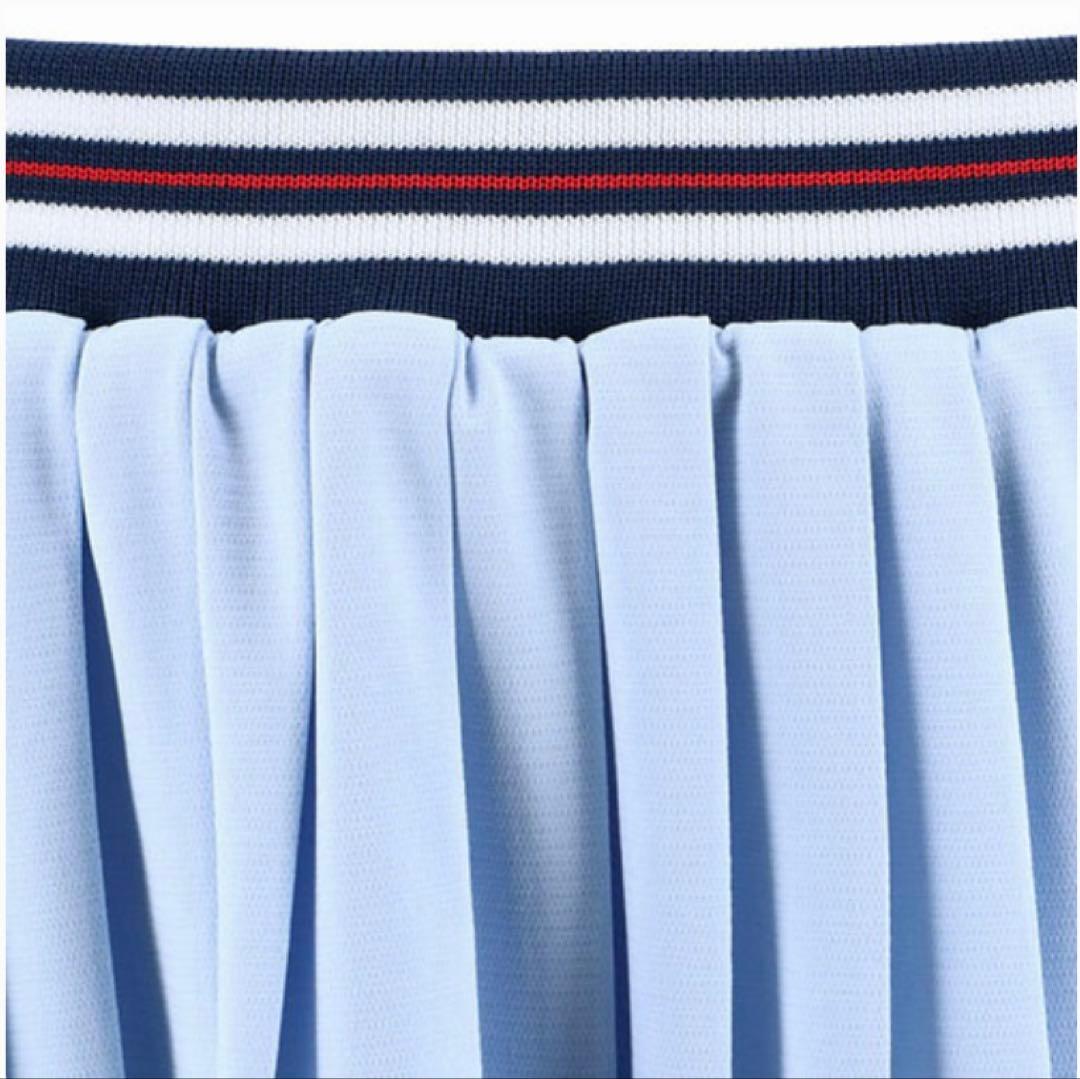 【未使用】FILA テニスウェア　薄い青 プリーツスカート ¥11880
