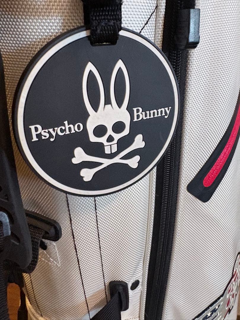 Psycho Bunny キャディバッグ ホワイト