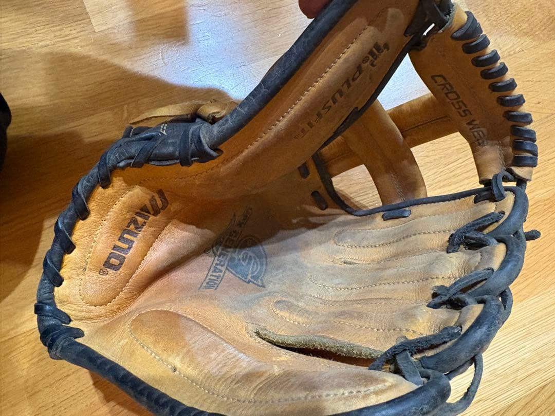 MIZUNO ミズノ　UPX GENERATION 軟式グローブ 茶色/黒