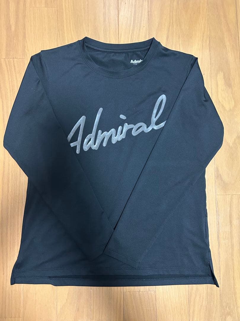 Admiral ブラック 長袖 Tシャツ　スコート